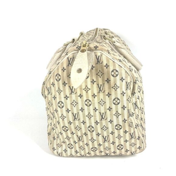 LOUIS VUITTON M95500 Monogram Mini-Lin Speedy30 Hand Bag - Picture 3 of 16